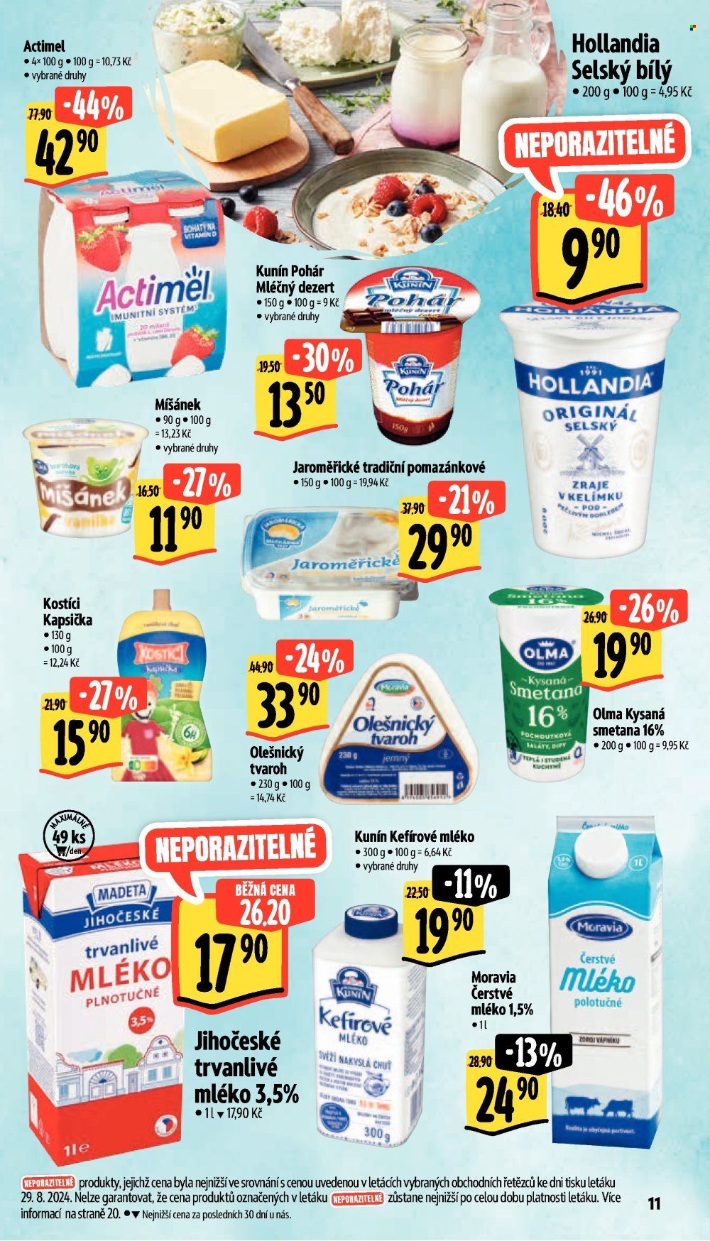 Leták Albert Supermarket - 4.9.2024 - 10.9.2024. Strana 18