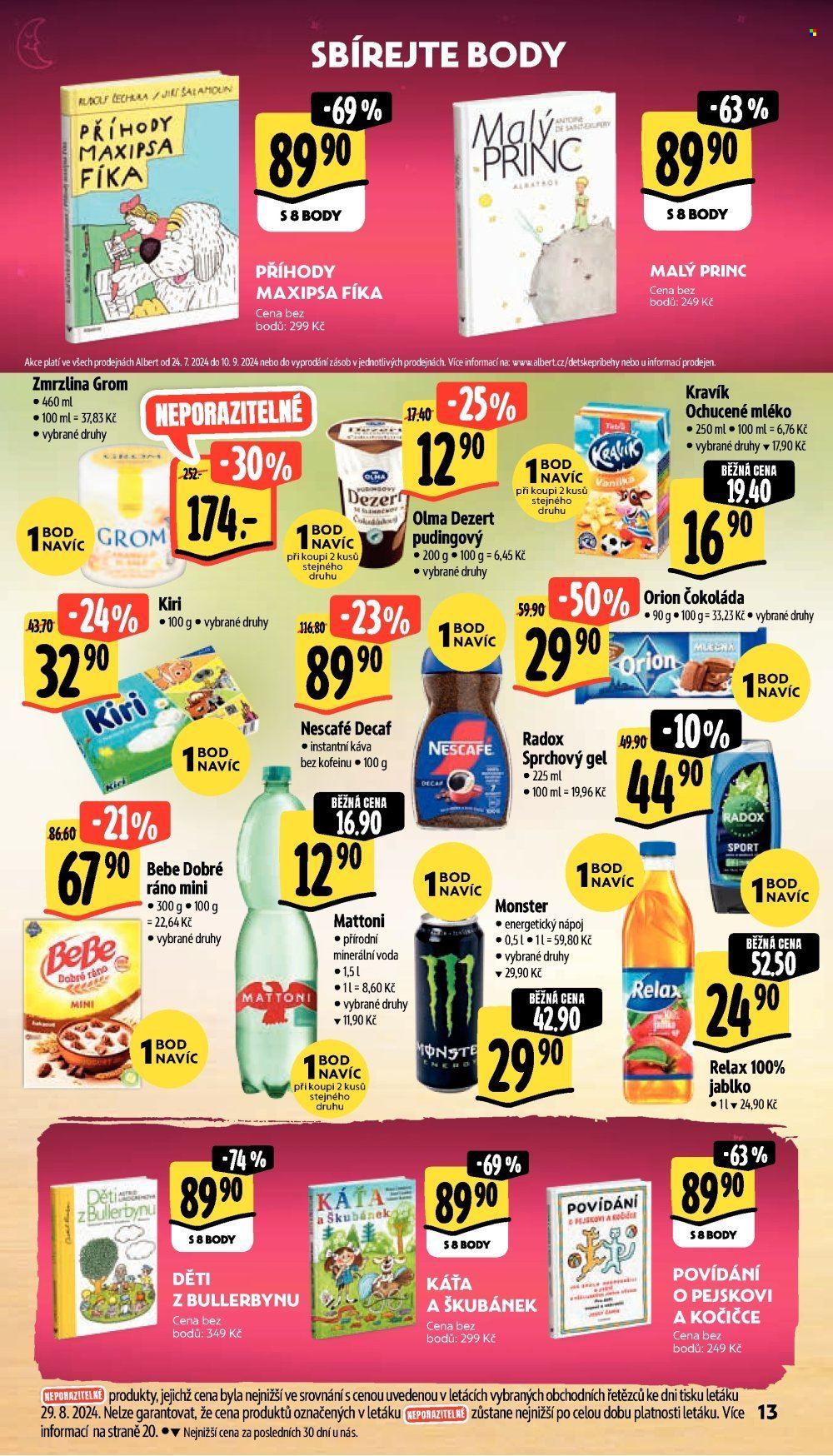 Leták Albert Supermarket - 4.9.2024 - 10.9.2024. Strana 20