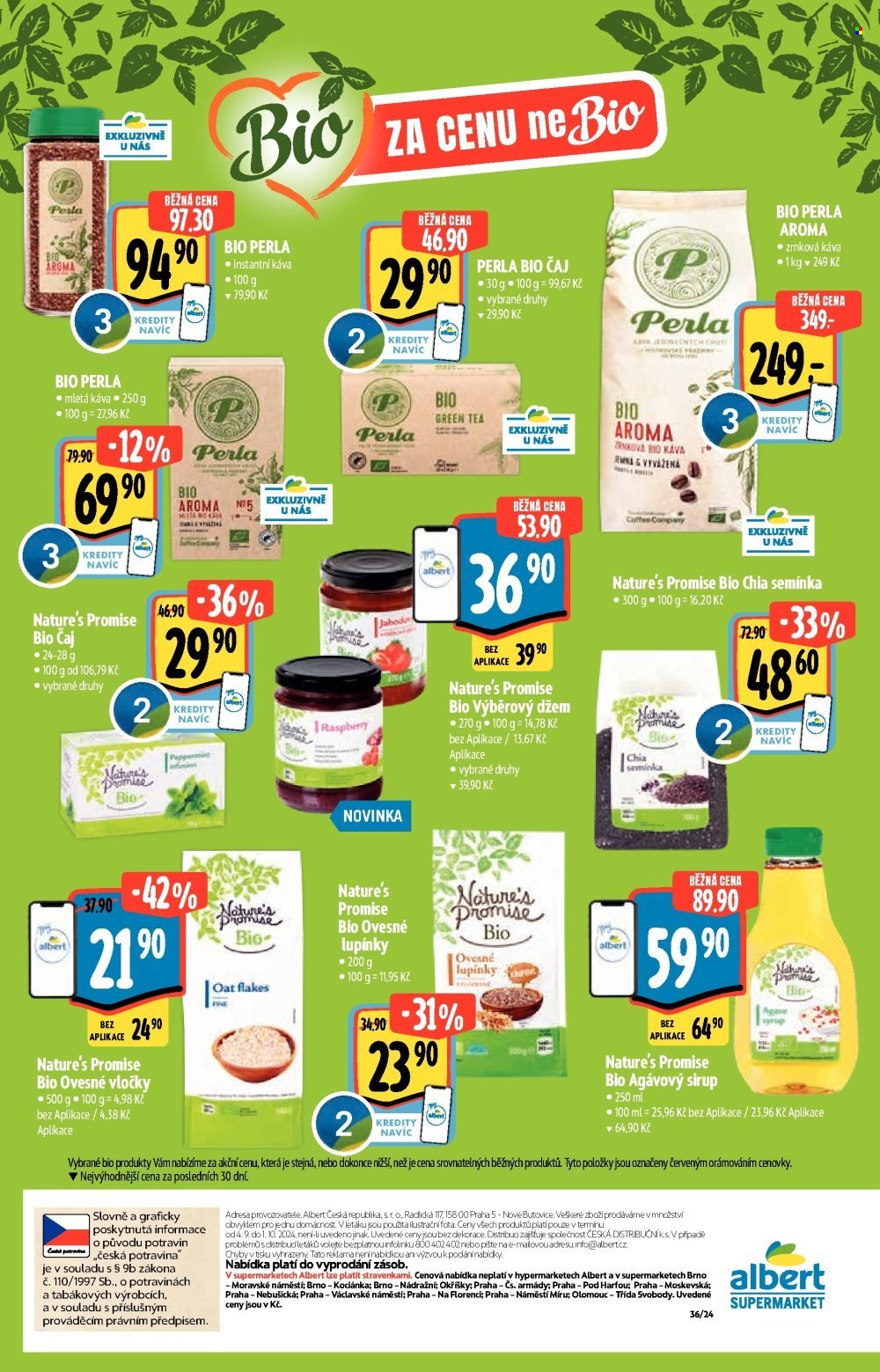 Leták Albert Supermarket - 4.9.2024 - 1.10.2024. Strana 10