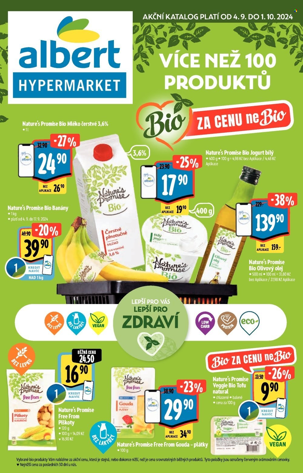 Leták Albert Hypermarket - 4.9.2024 - 1.10.2024. Strana 1