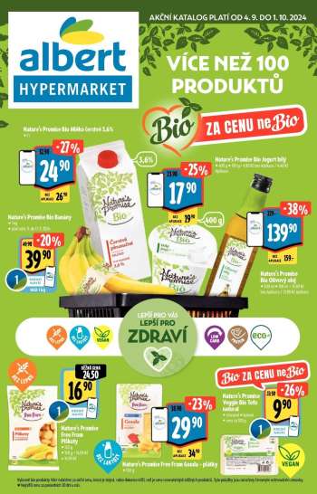 Leták Albert Hypermarket - 4.9.2024 - 1.10.2024.