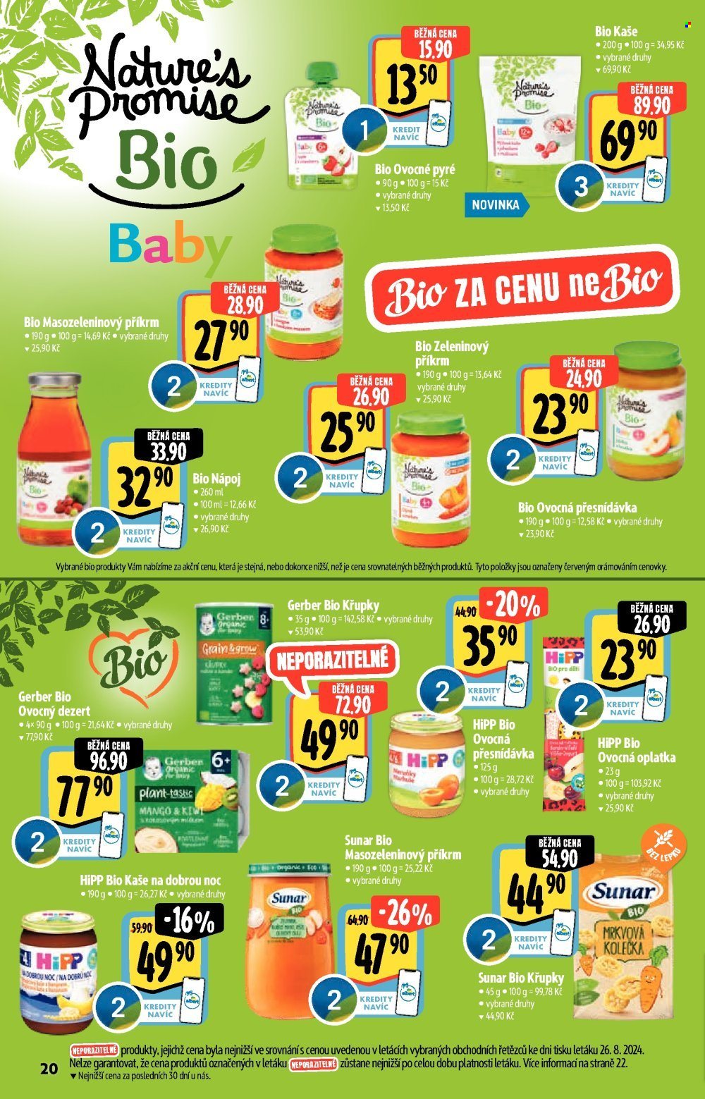 Leták Albert Hypermarket - 4.9.2024 - 1.10.2024. Strana 20