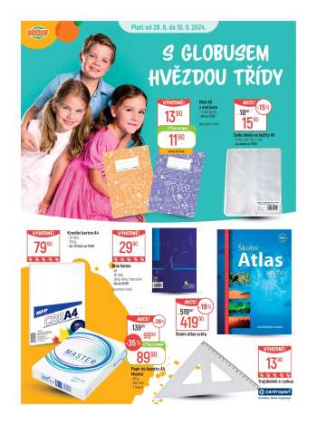 Leták Globus - 28.8.2024 - 10.9.2024.