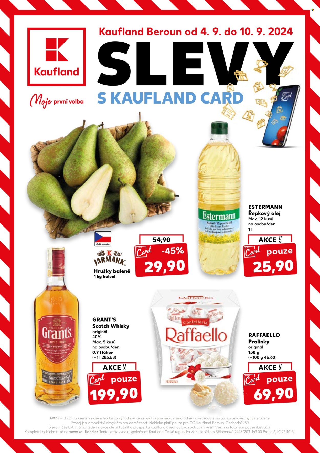 Leták Kaufland - 4.9.2024 - 10.9.2024. Strana 1