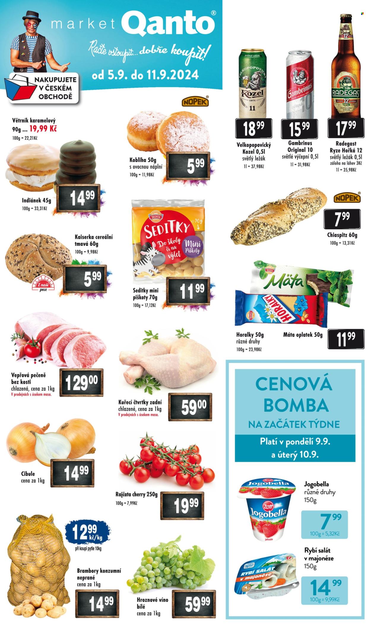 Leták Qanto market - 5.9.2024 - 11.9.2024. Strana 1