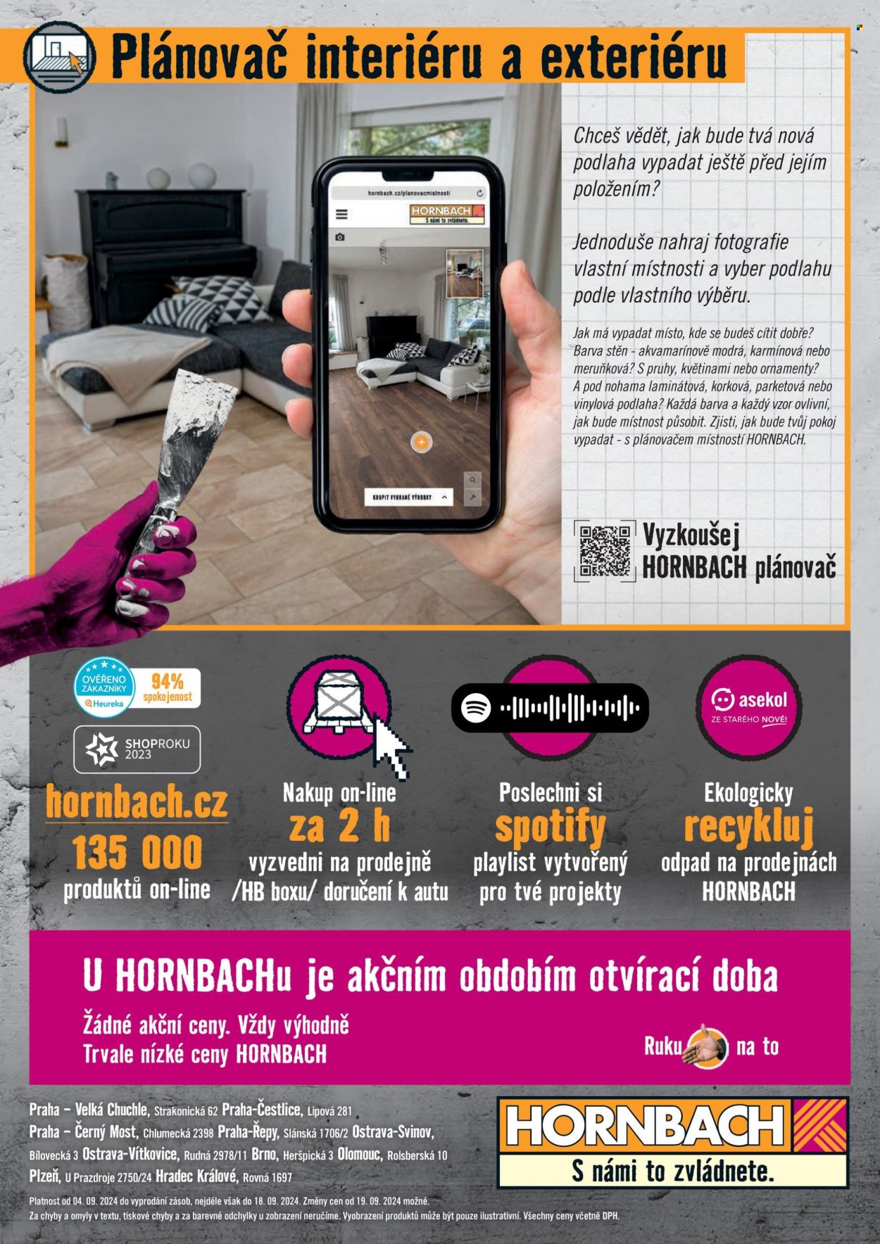 Leták HORNBACH - 4.9.2024 - 18.9.2024. Strana 8