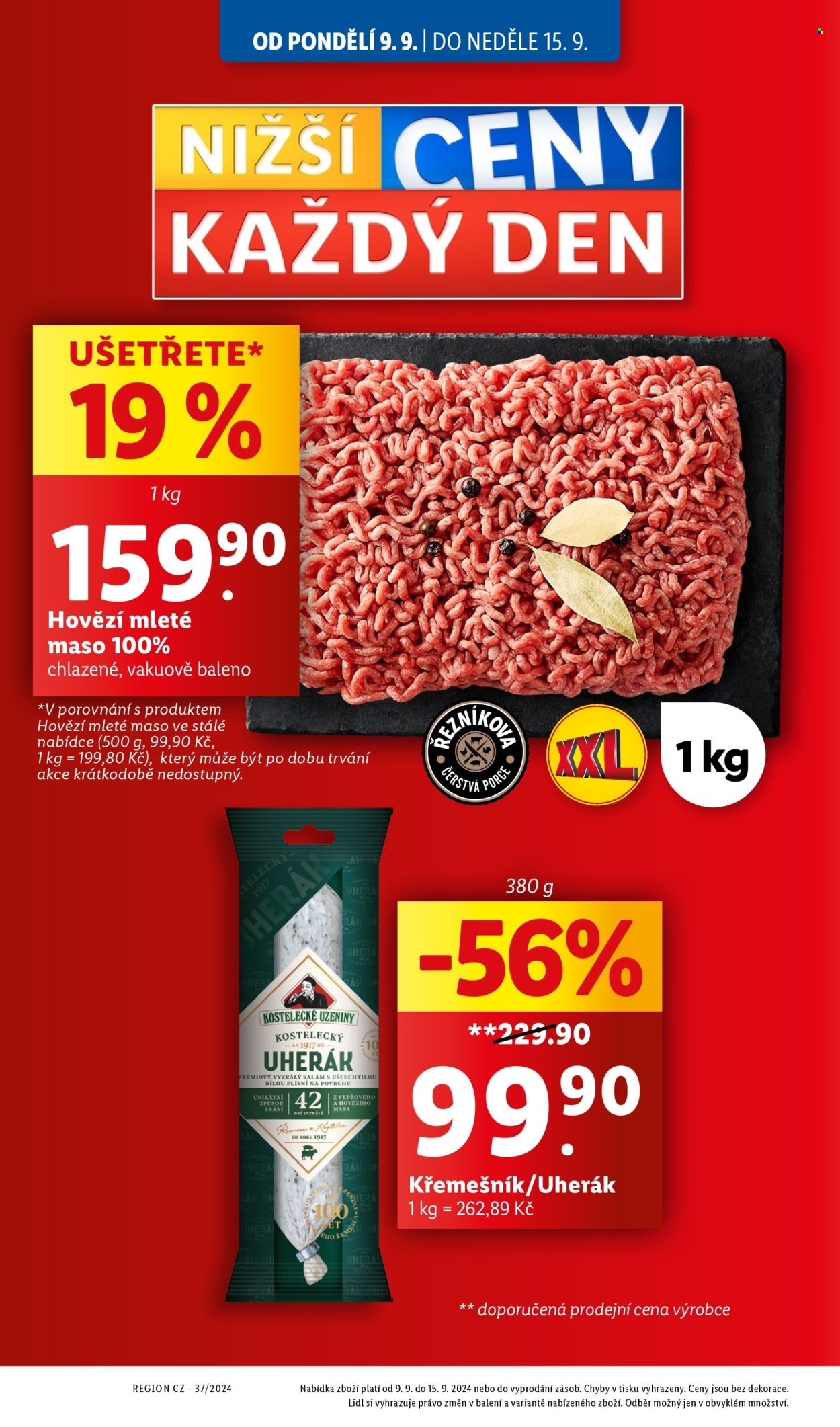 Leták Lidl - 9.9.2024 - 15.9.2024. Strana 4