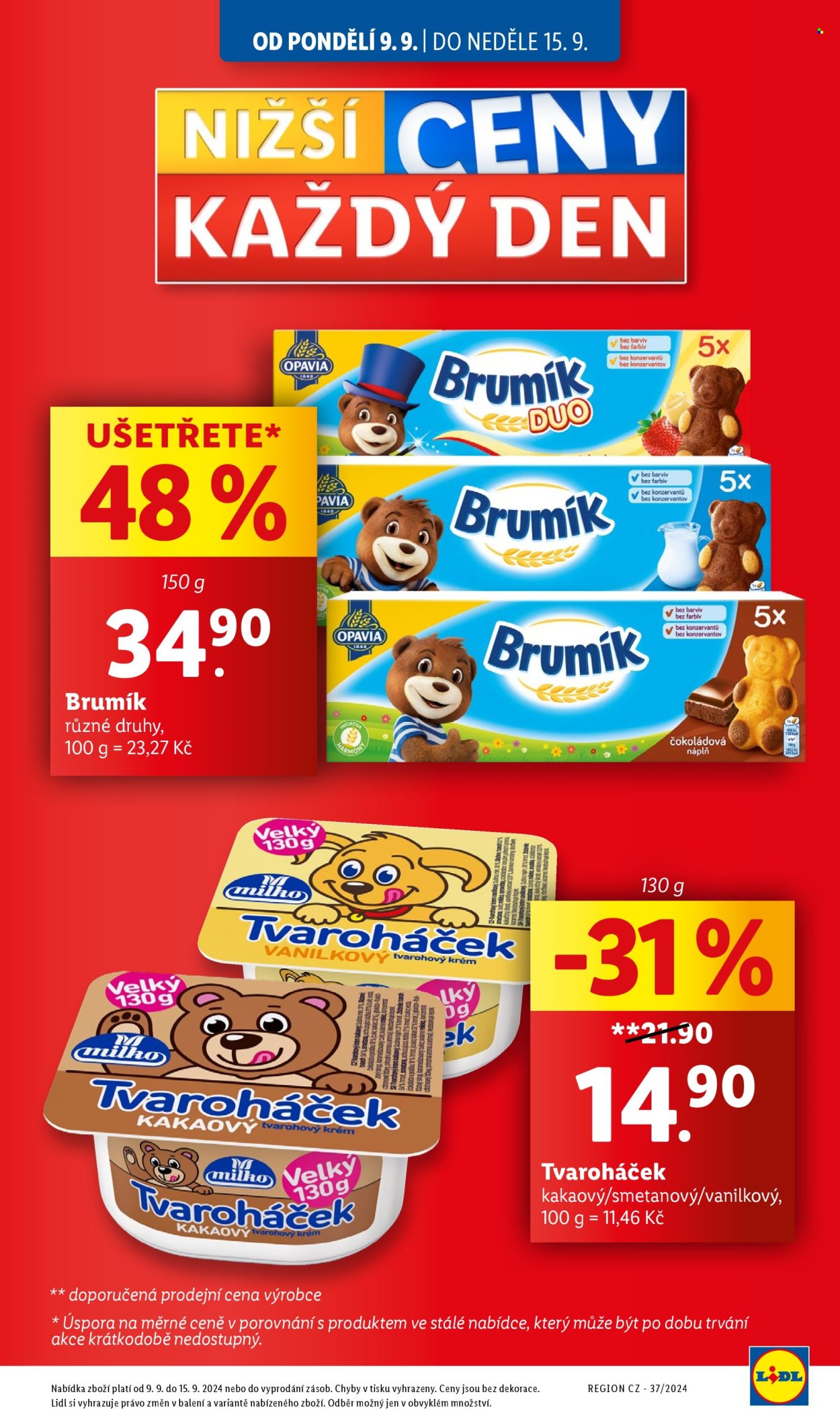 Leták Lidl - 9.9.2024 - 15.9.2024. Strana 7