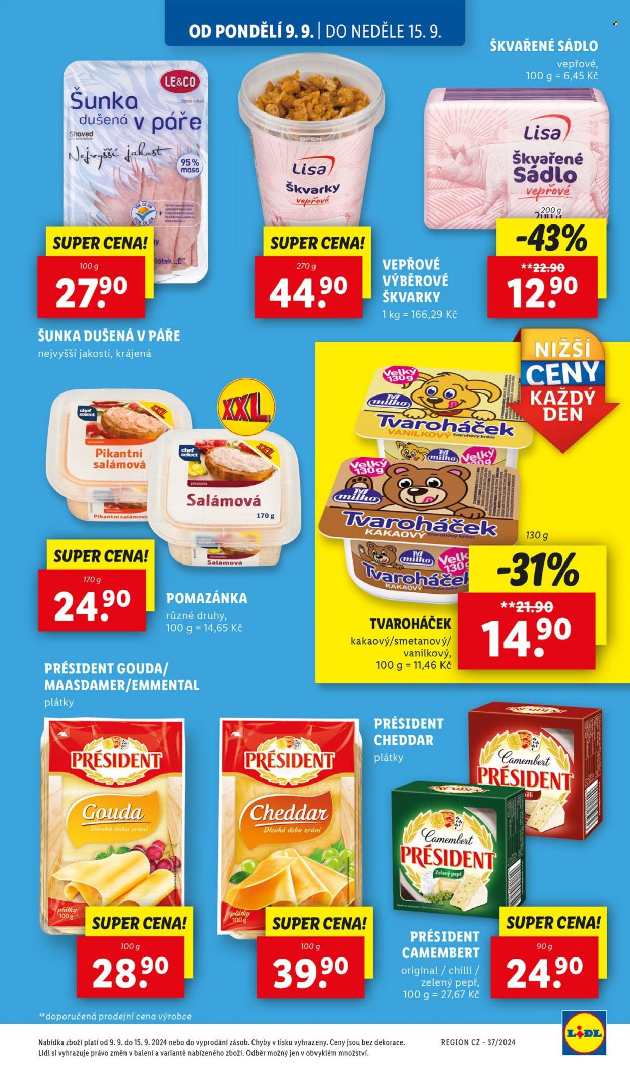 Leták Lidl - 9.9.2024 - 15.9.2024. Strana 24