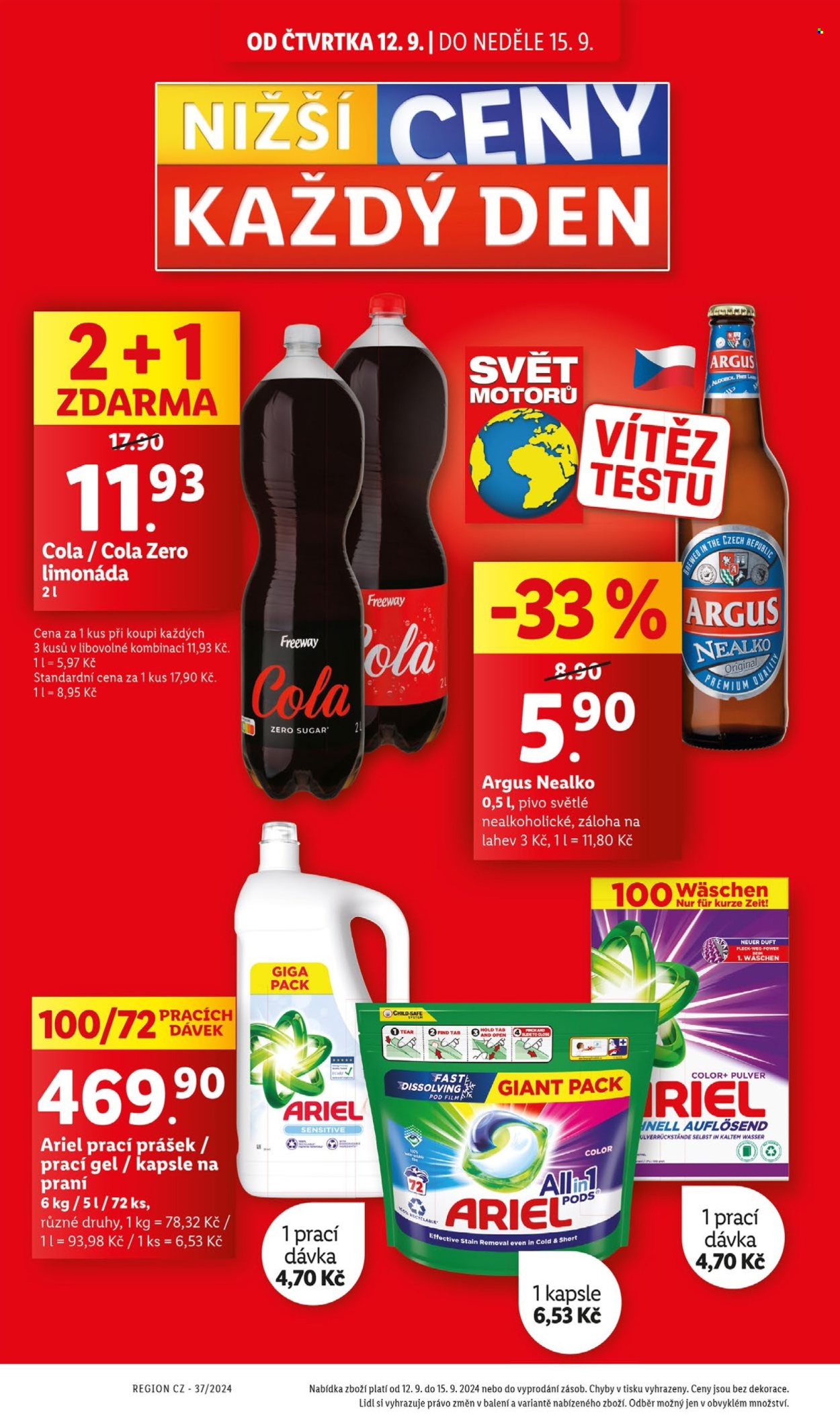 Leták Lidl - 12.9.2024 - 15.9.2024. Strana 2
