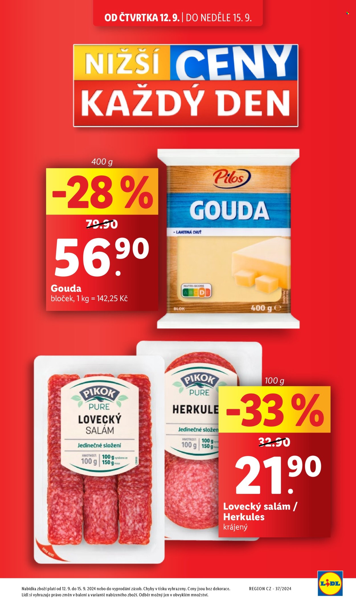 Leták Lidl - 12.9.2024 - 15.9.2024. Strana 5