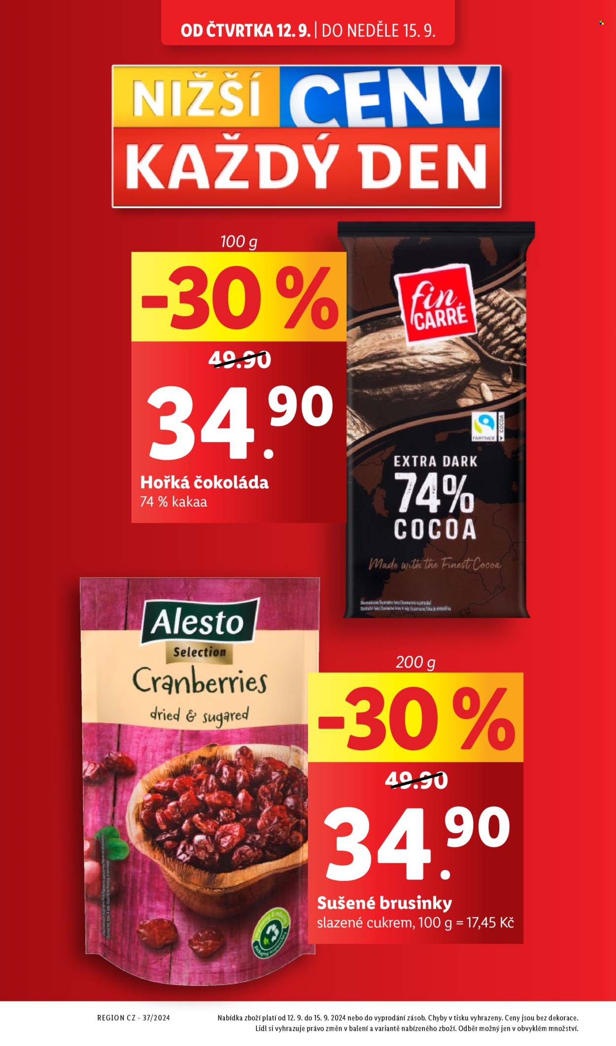 Leták Lidl - 12.9.2024 - 15.9.2024. Strana 8
