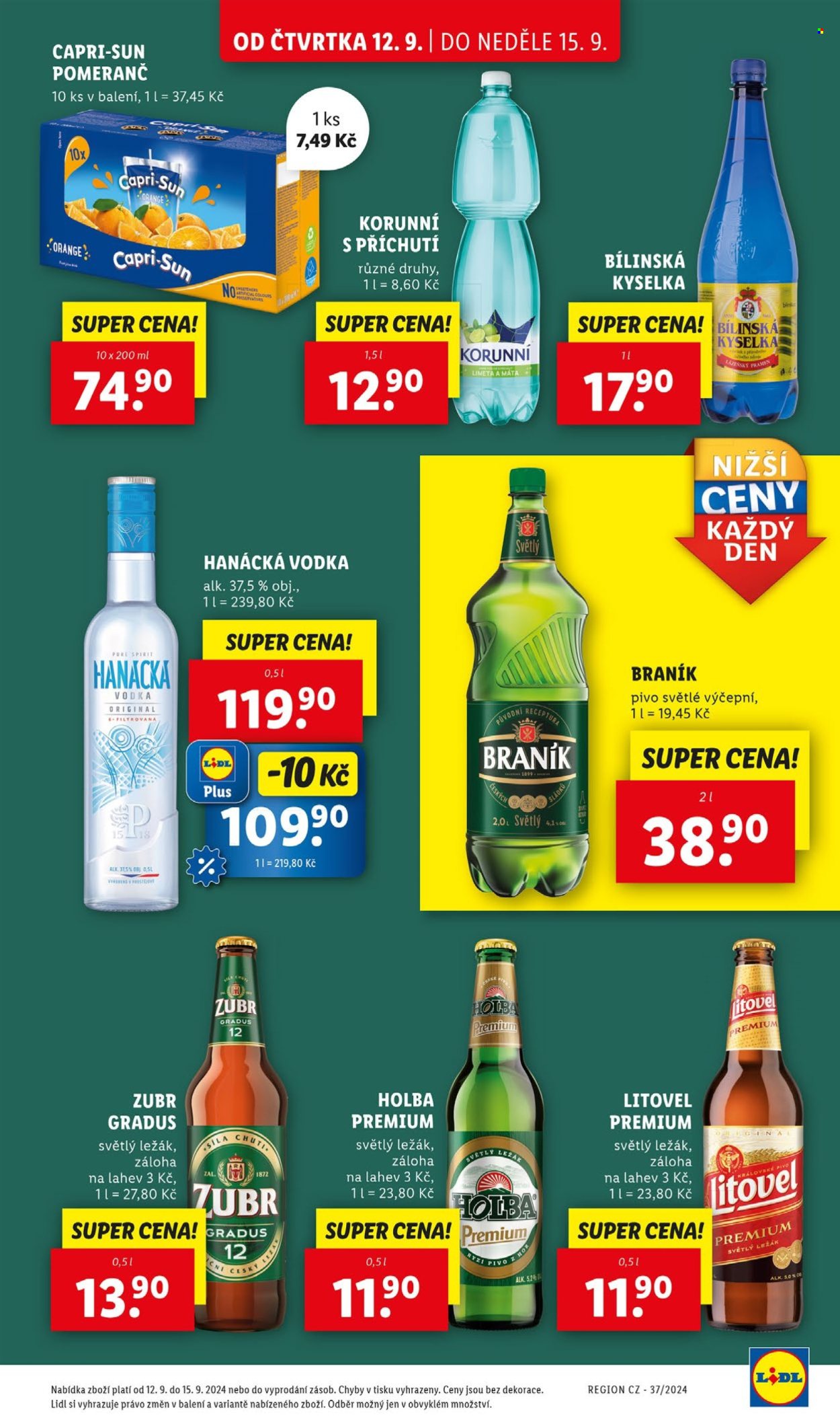 Leták Lidl - 12.9.2024 - 15.9.2024. Strana 35