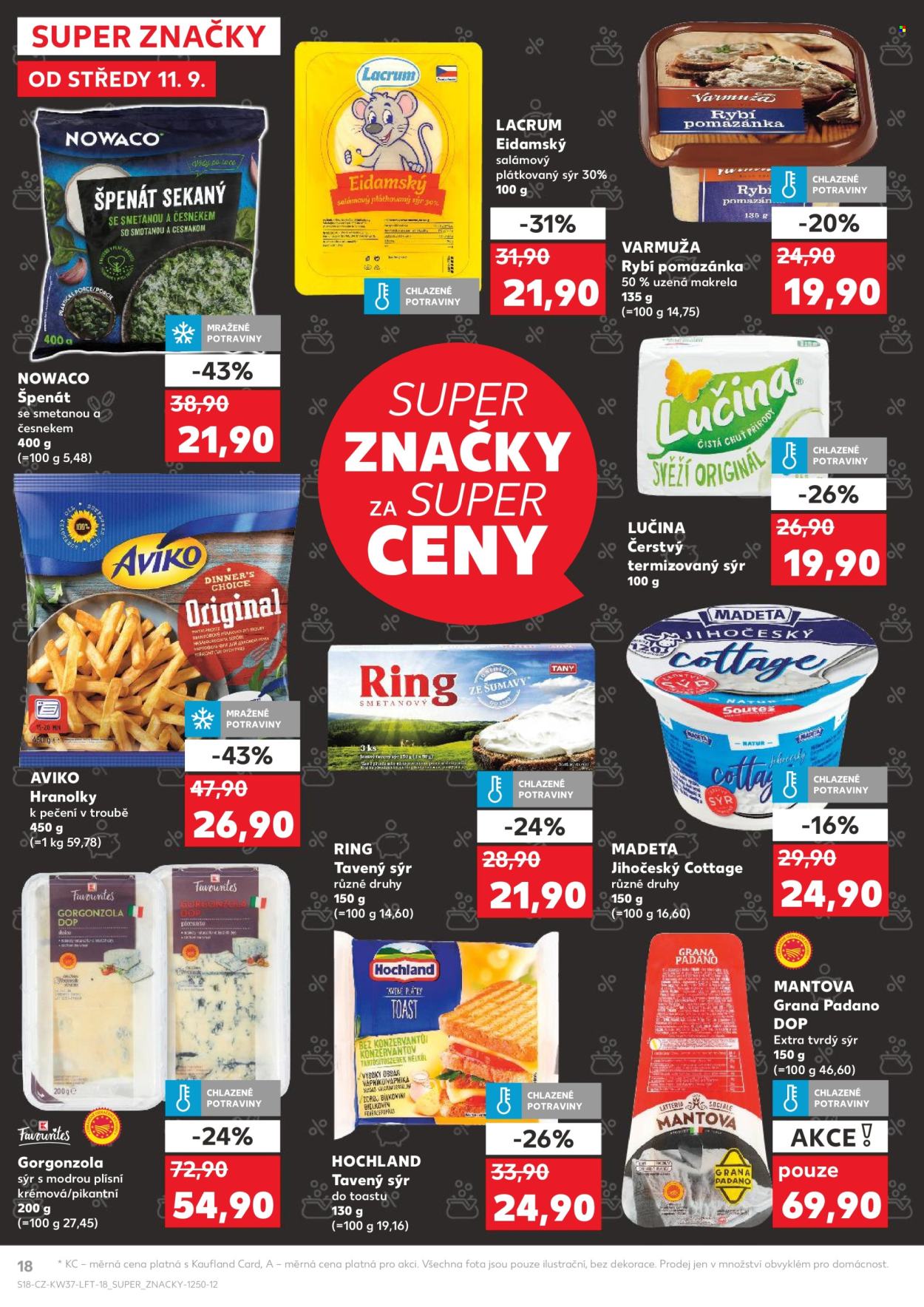 Leták Kaufland - 11.9.2024 - 17.9.2024. Strana 18