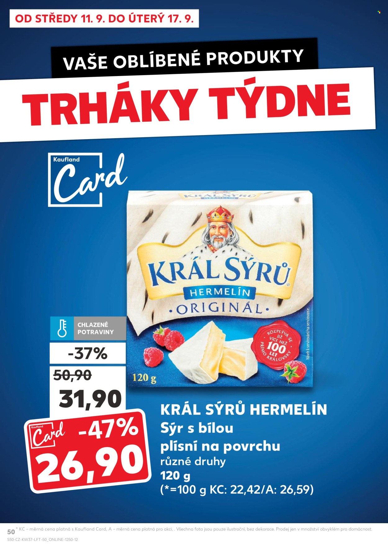 Leták Kaufland - 11.9.2024 - 17.9.2024. Strana 50