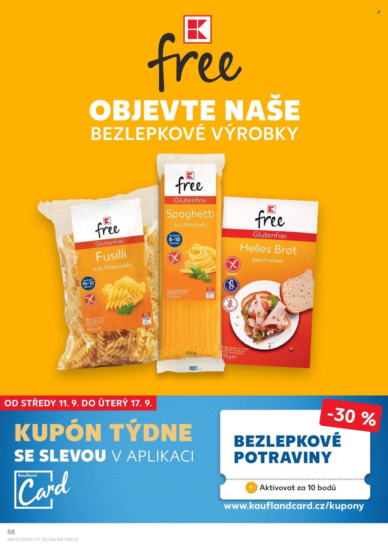 Leták Kaufland - 11.9.2024 - 17.9.2024. Strana 58