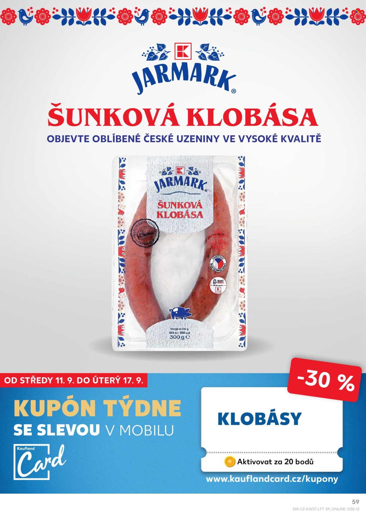 Leták Kaufland - 11.9.2024 - 17.9.2024. Strana 59