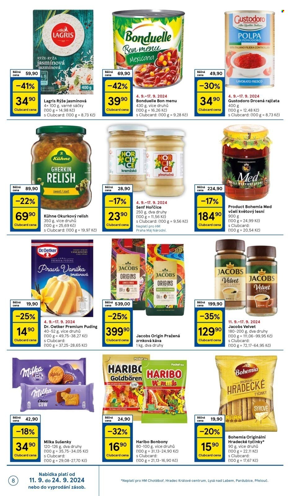 Leták TESCO - 11.9.2024 - 17.9.2024. Strana 8