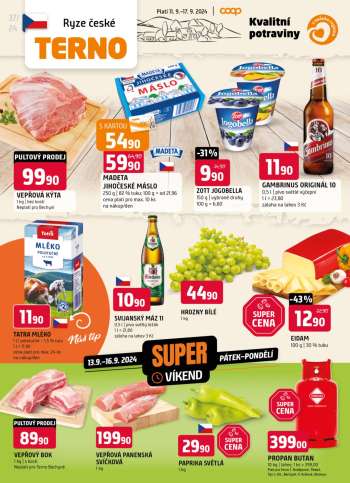 Leták coop TERNO - 11.9.2024 - 17.9.2024.