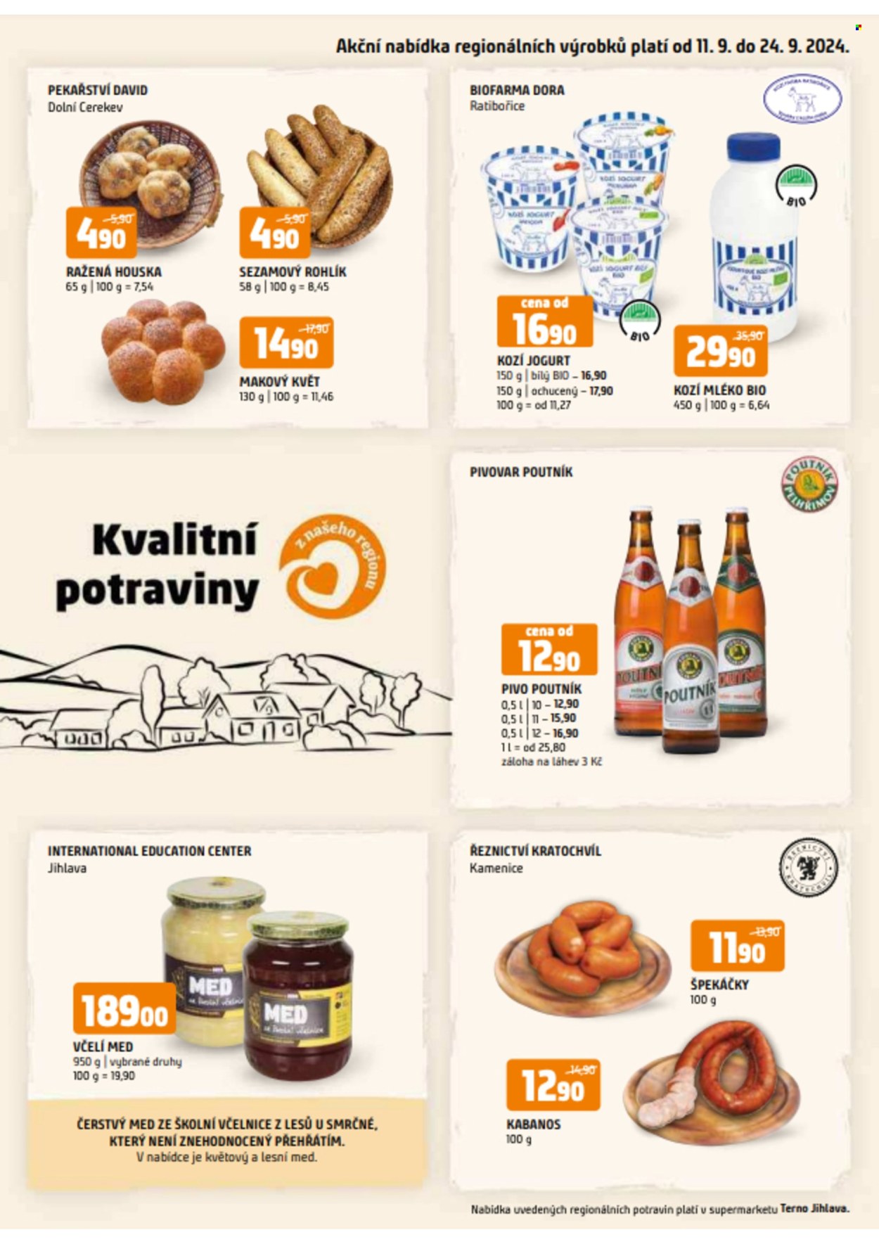 Leták coop TERNO - 11.9.2024 - 24.9.2024. Strana 1