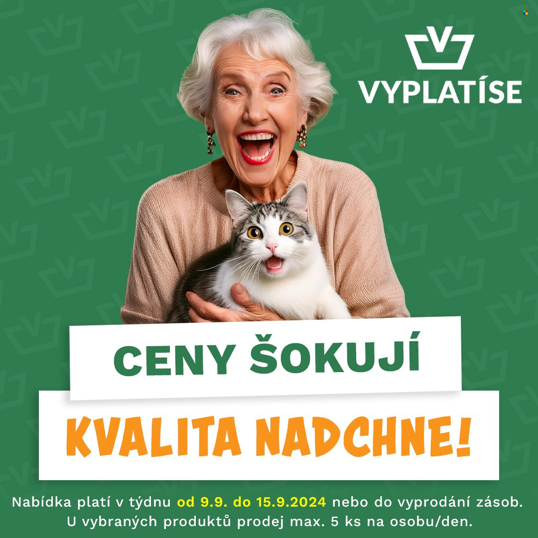 Leták Vyplatíse - 9.9.2024 - 15.9.2024. Strana 1