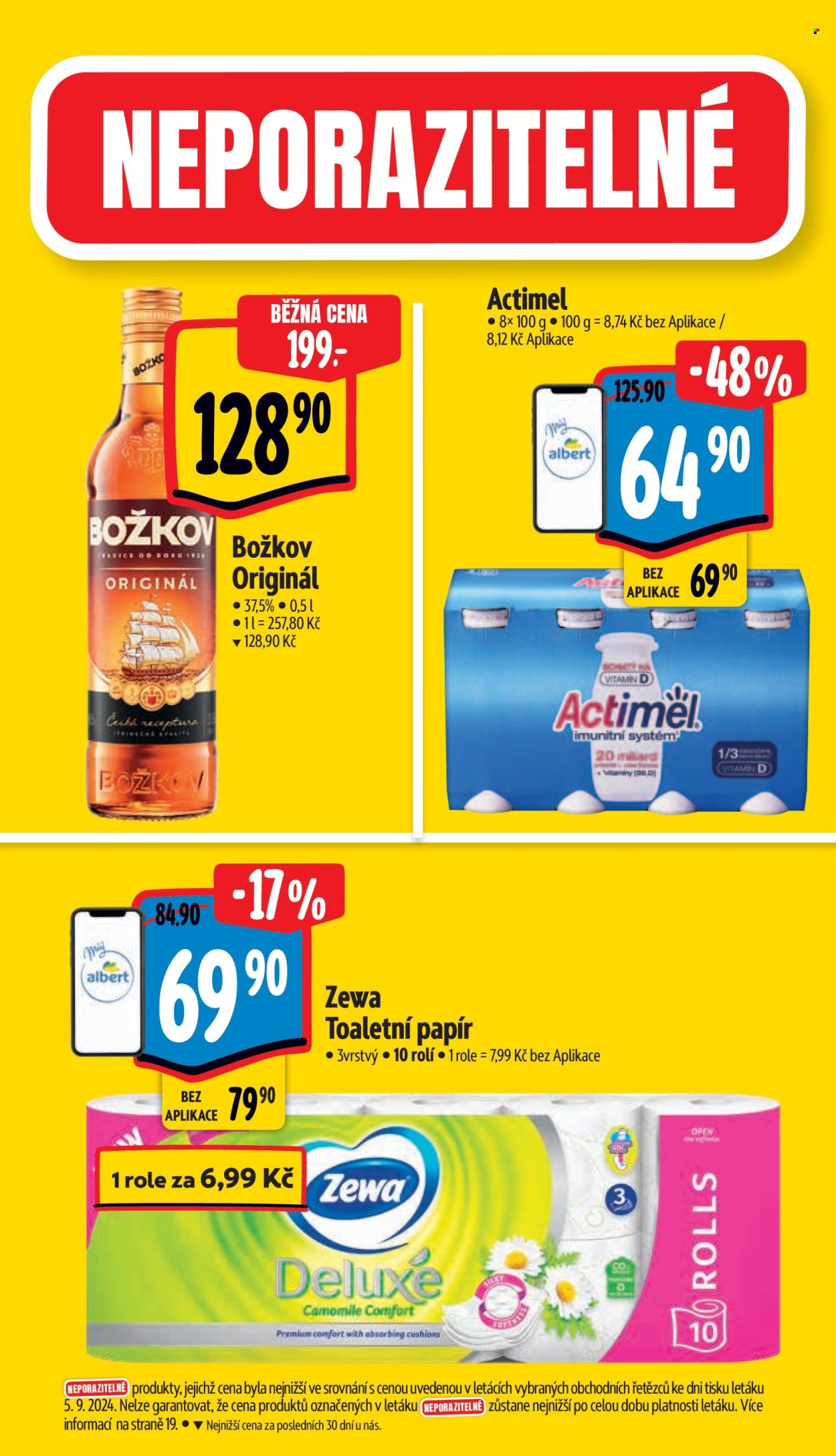 Leták Albert Supermarket - 11.9.2024 - 17.9.2024. Strana 2