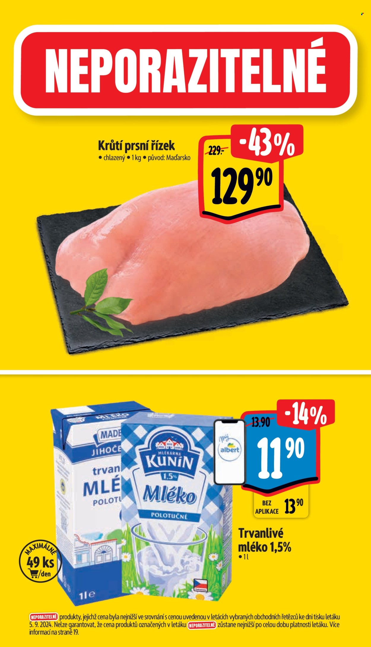 Leták Albert Supermarket - 11.9.2024 - 17.9.2024. Strana 3