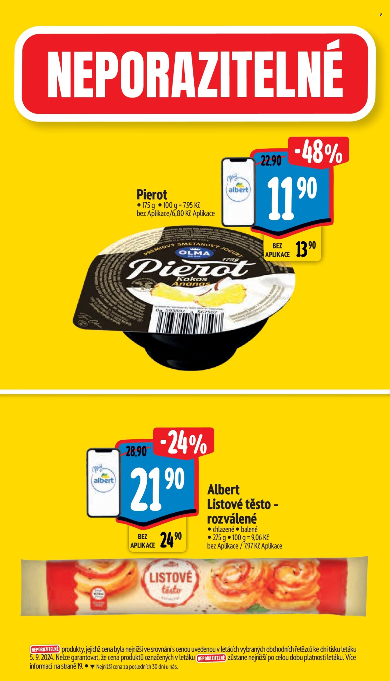 Leták Albert Supermarket - 11.9.2024 - 17.9.2024. Strana 4