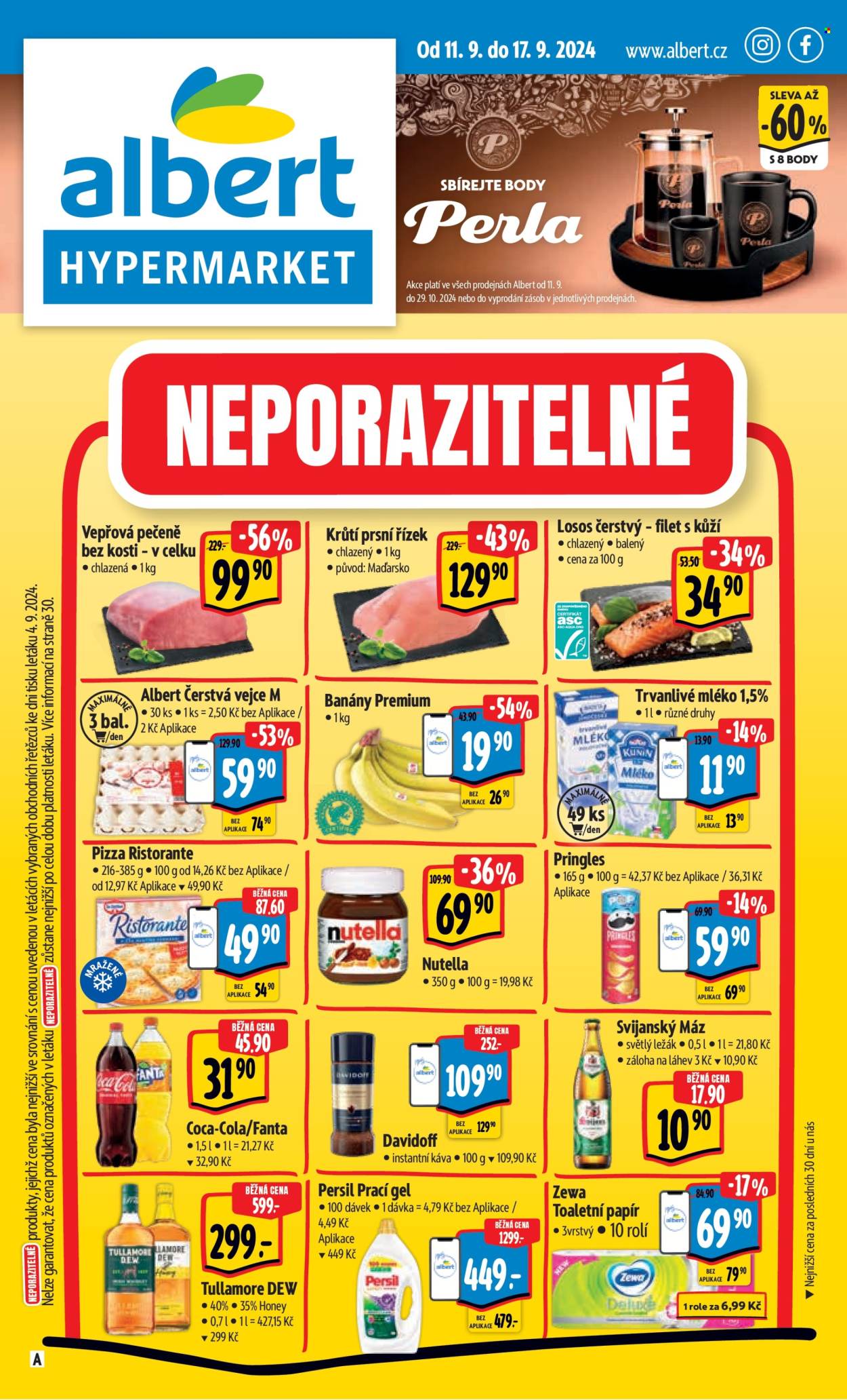 Leták Albert Hypermarket - 11.9.2024 - 17.9.2024. Strana 1