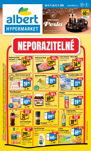 Leták Albert Hypermarket - 11.9.2024 - 17.9.2024.