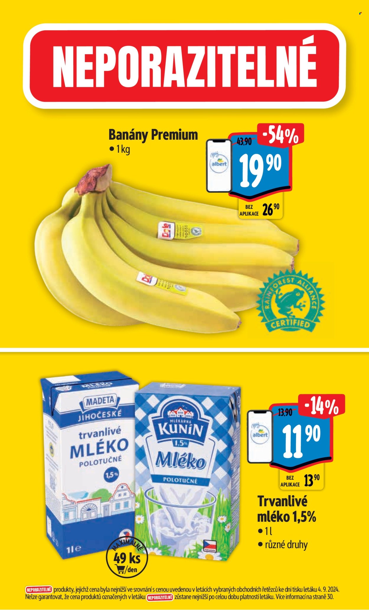 Leták Albert Hypermarket - 11.9.2024 - 17.9.2024. Strana 3