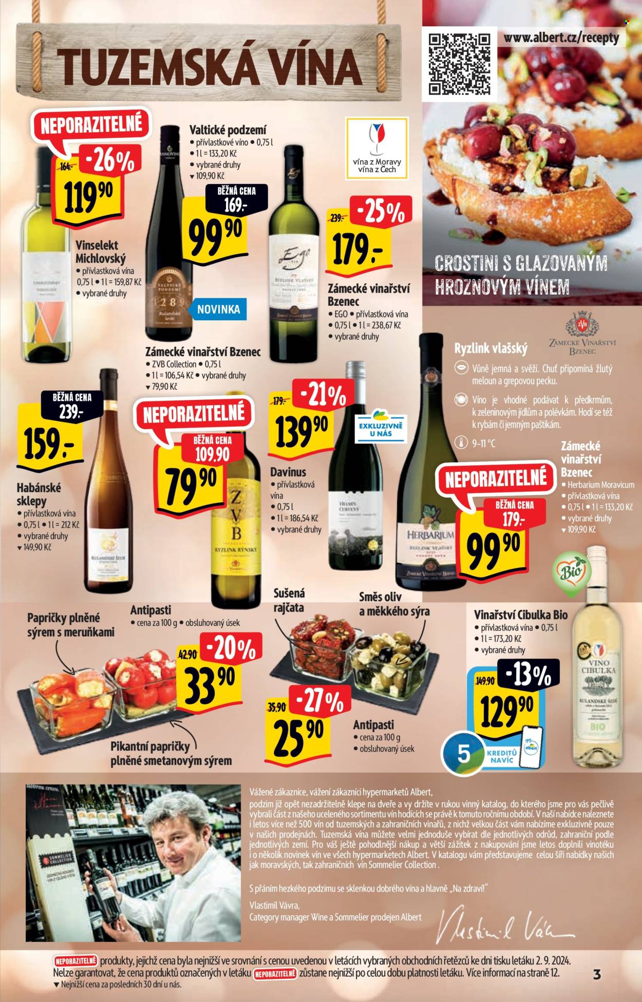 Leták Albert Hypermarket - 11.9.2024 - 24.9.2024. Strana 3