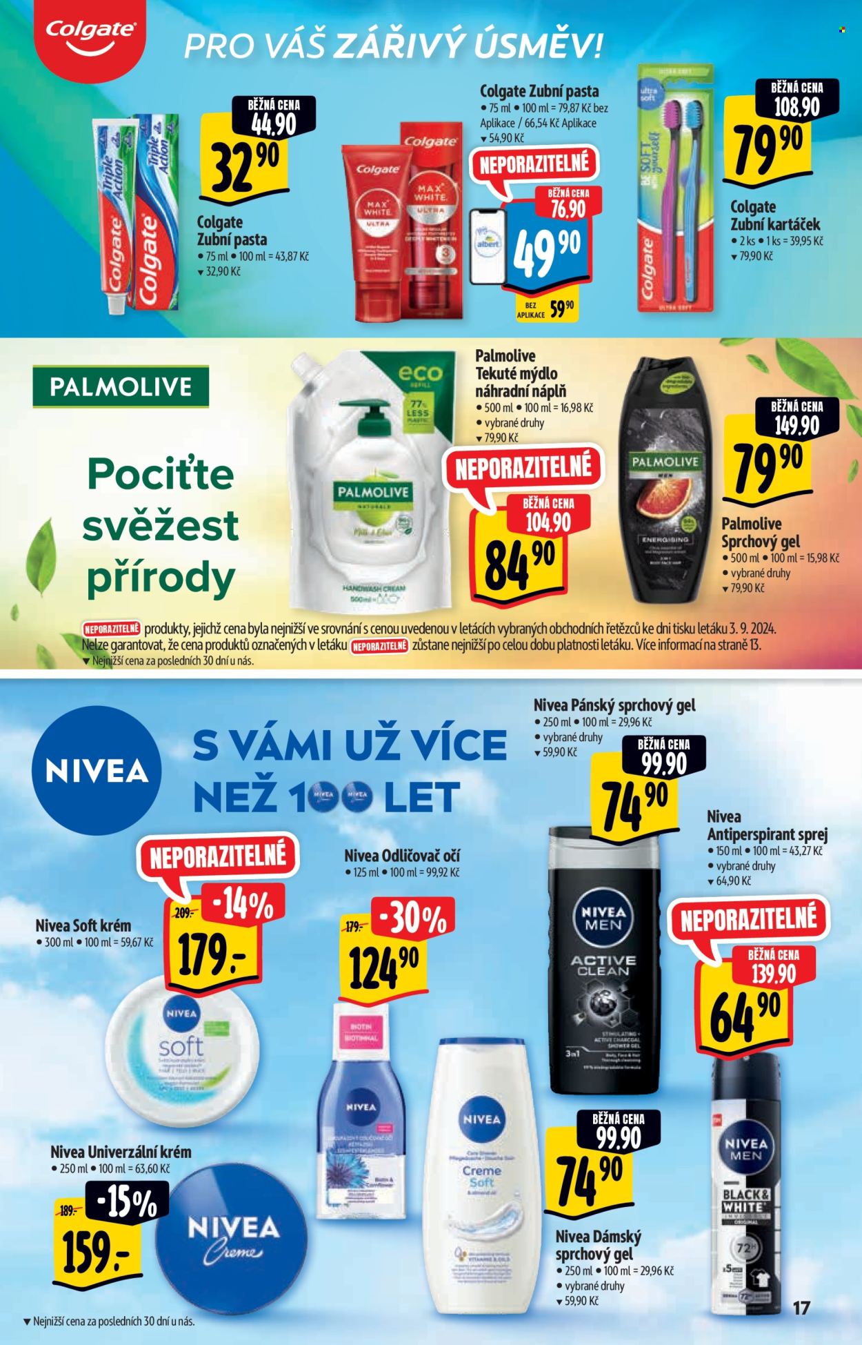 Leták Albert Supermarket - 11.9.2024 - 24.9.2024. Strana 17