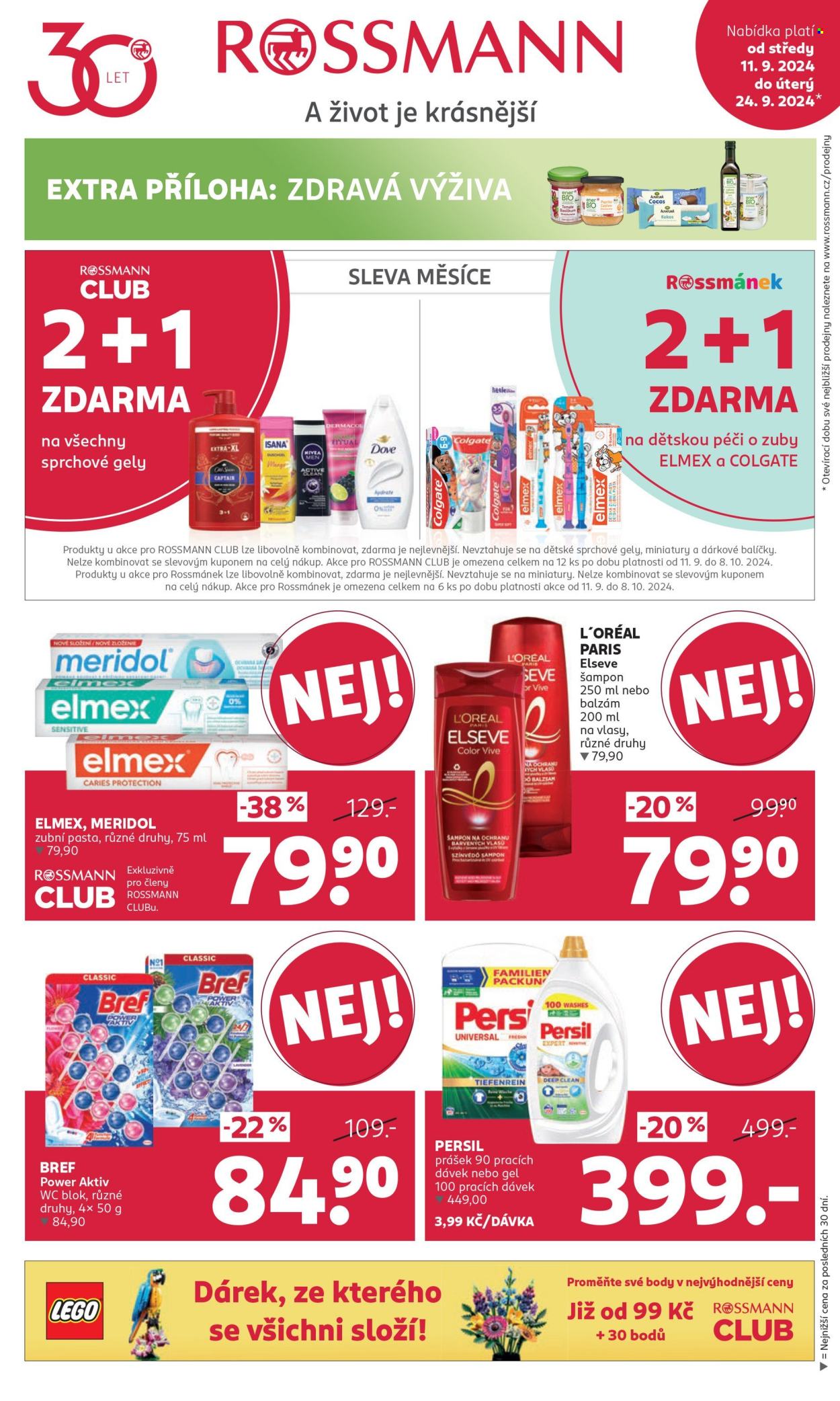 Leták ROSSMANN - 11.9.2024 - 24.9.2024. Strana 1