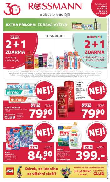 Leták ROSSMANN - 11.9.2024 - 24.9.2024.