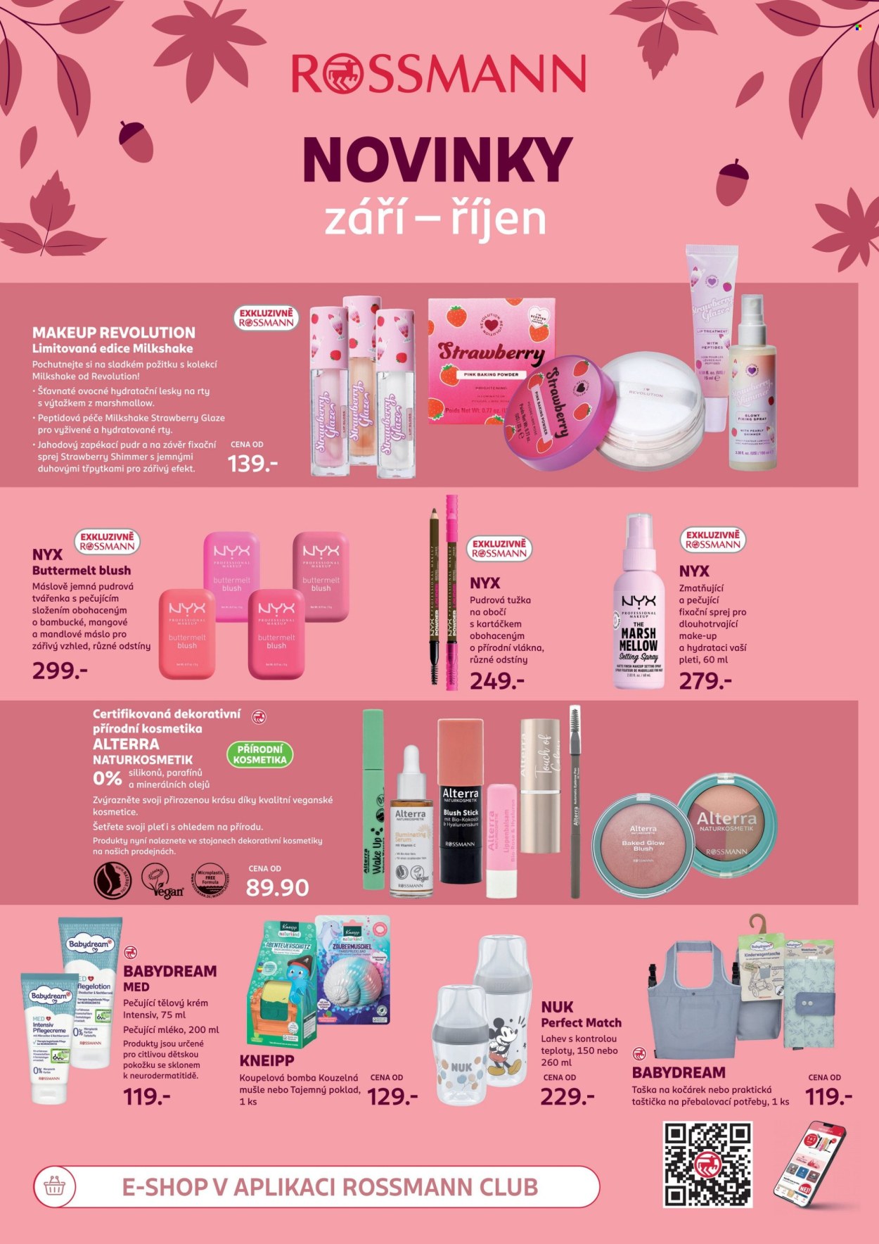 Leták ROSSMANN - 11.9.2024 - 8.10.2024. Strana 1