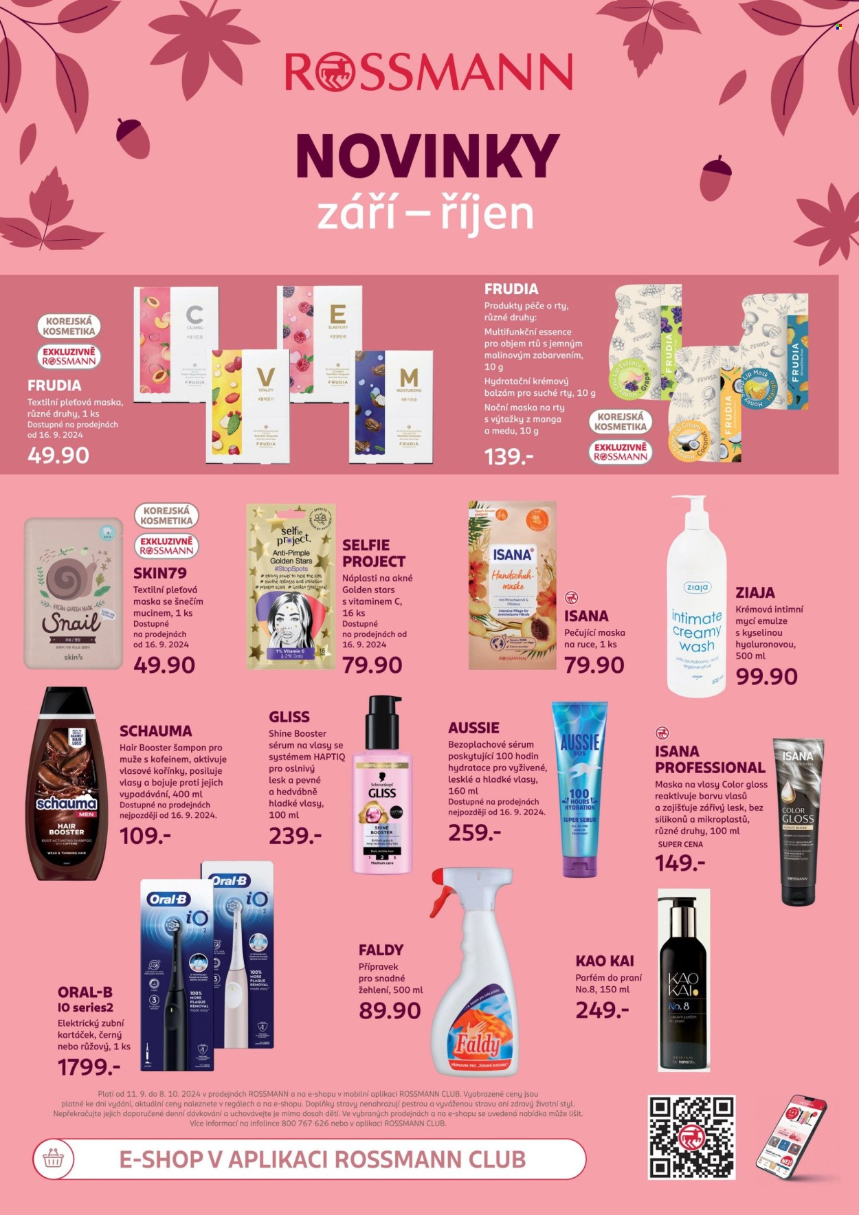 Leták ROSSMANN - 11.9.2024 - 8.10.2024. Strana 2