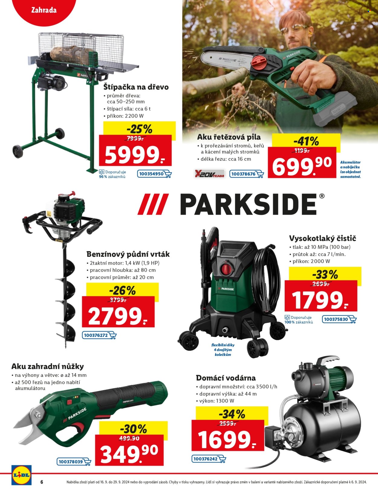 Leták Lidl - 16.9.2024 - 29.9.2024. Strana 6