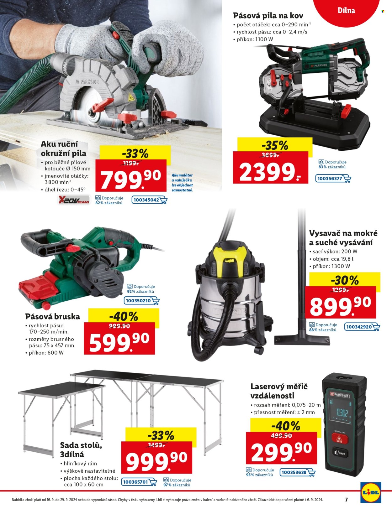 Leták Lidl - 16.9.2024 - 29.9.2024. Strana 7