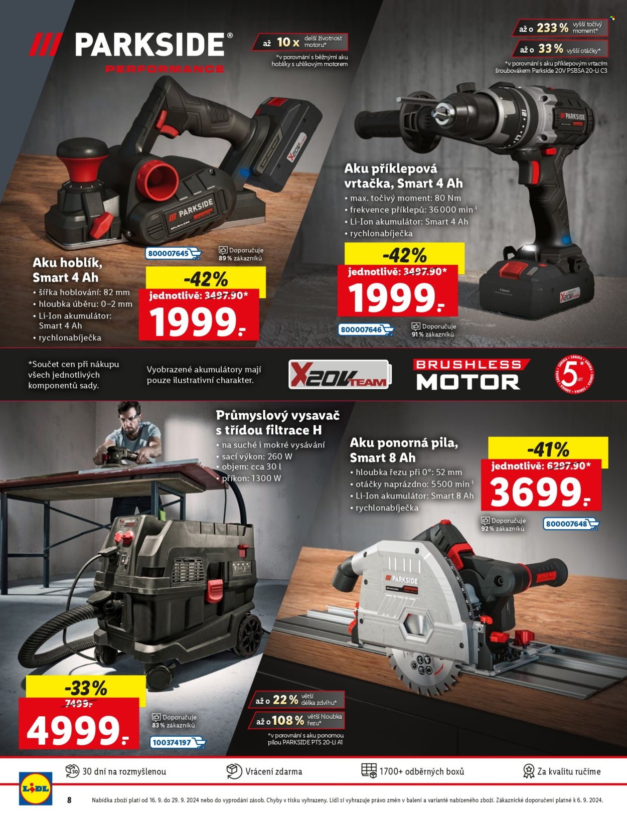 Leták Lidl - 16.9.2024 - 29.9.2024. Strana 8