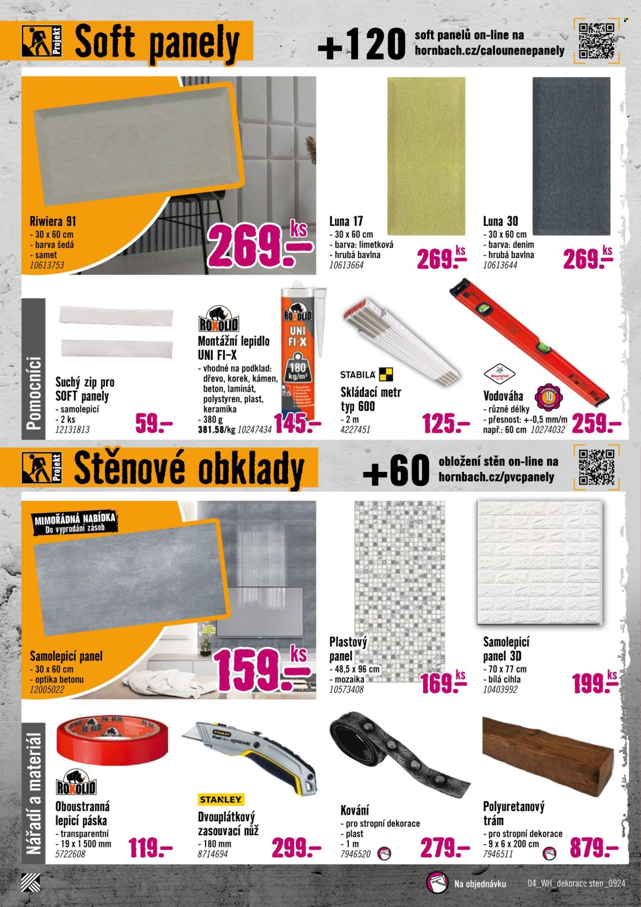 Leták HORNBACH - 11.9.2024 - 25.9.2024. Strana 4