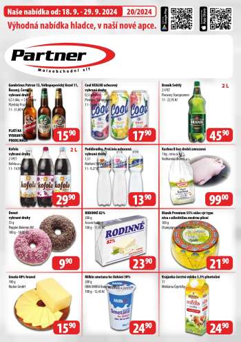 Leták Partner - 18.9.2024 - 29.9.2024.