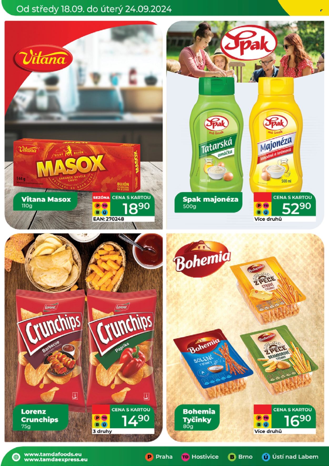Leták Tamda Foods - 18.9.2024 - 24.9.2024. Strana 12