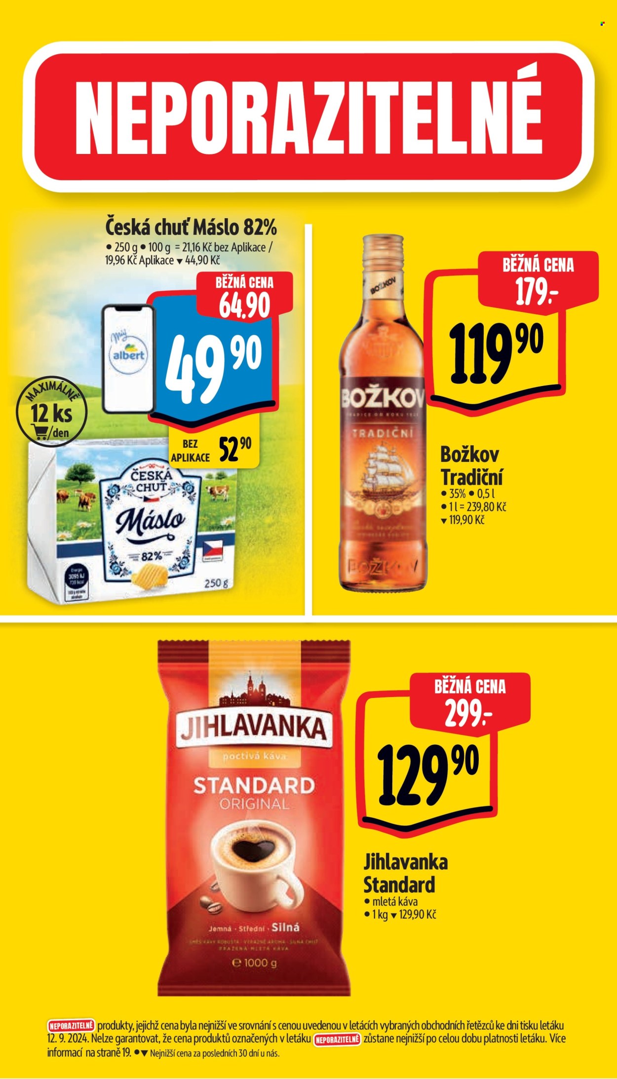 Leták Albert Supermarket - 18.9.2024 - 24.9.2024. Strana 2