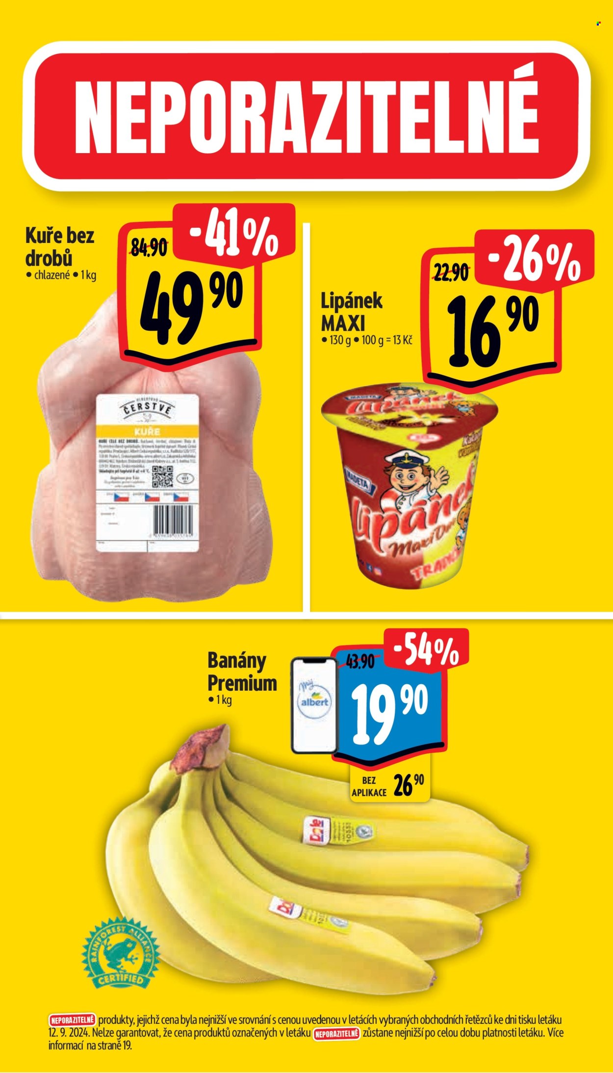 Leták Albert Supermarket - 18.9.2024 - 24.9.2024. Strana 3