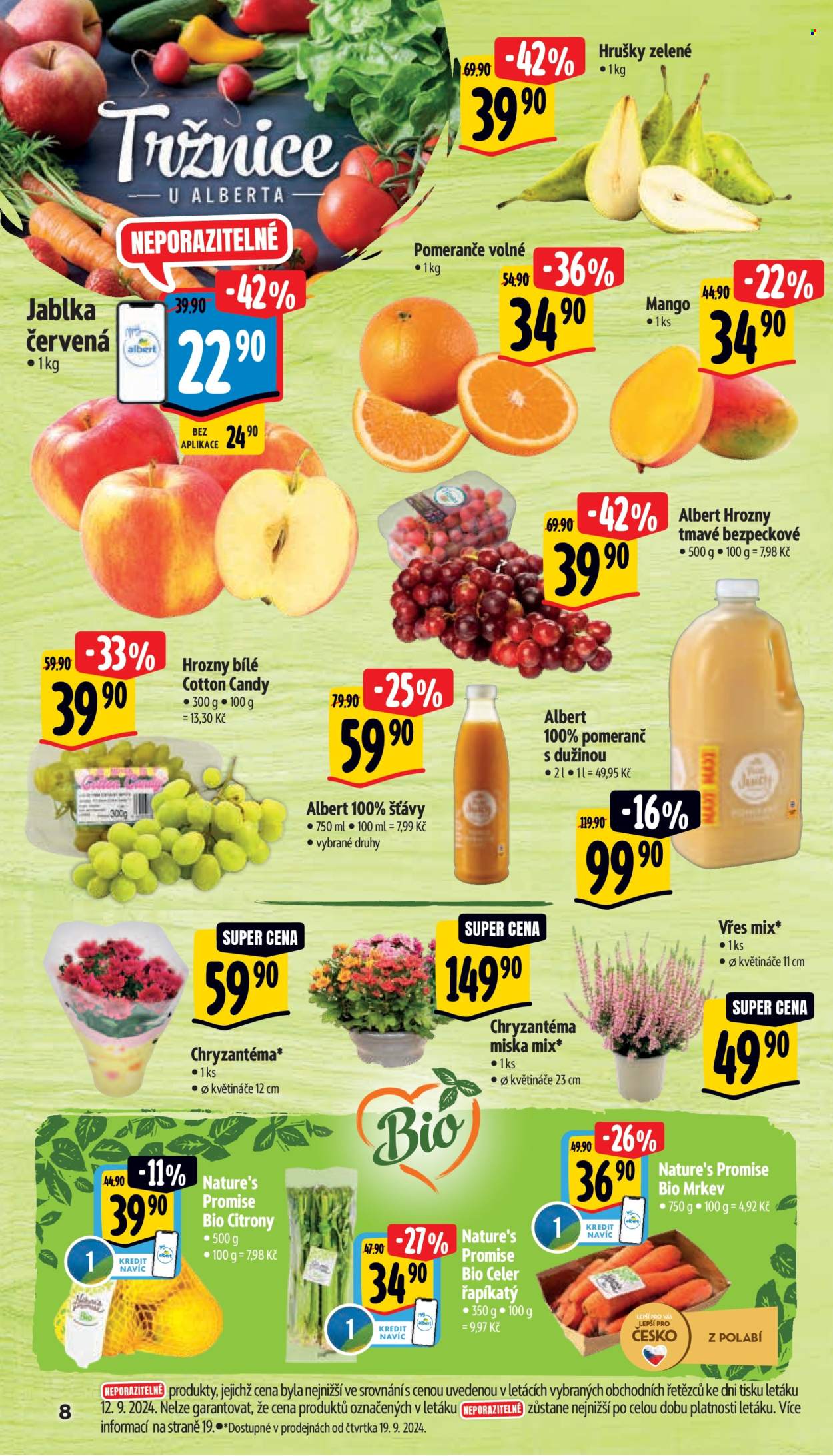 Leták Albert Supermarket - 18.9.2024 - 24.9.2024. Strana 13