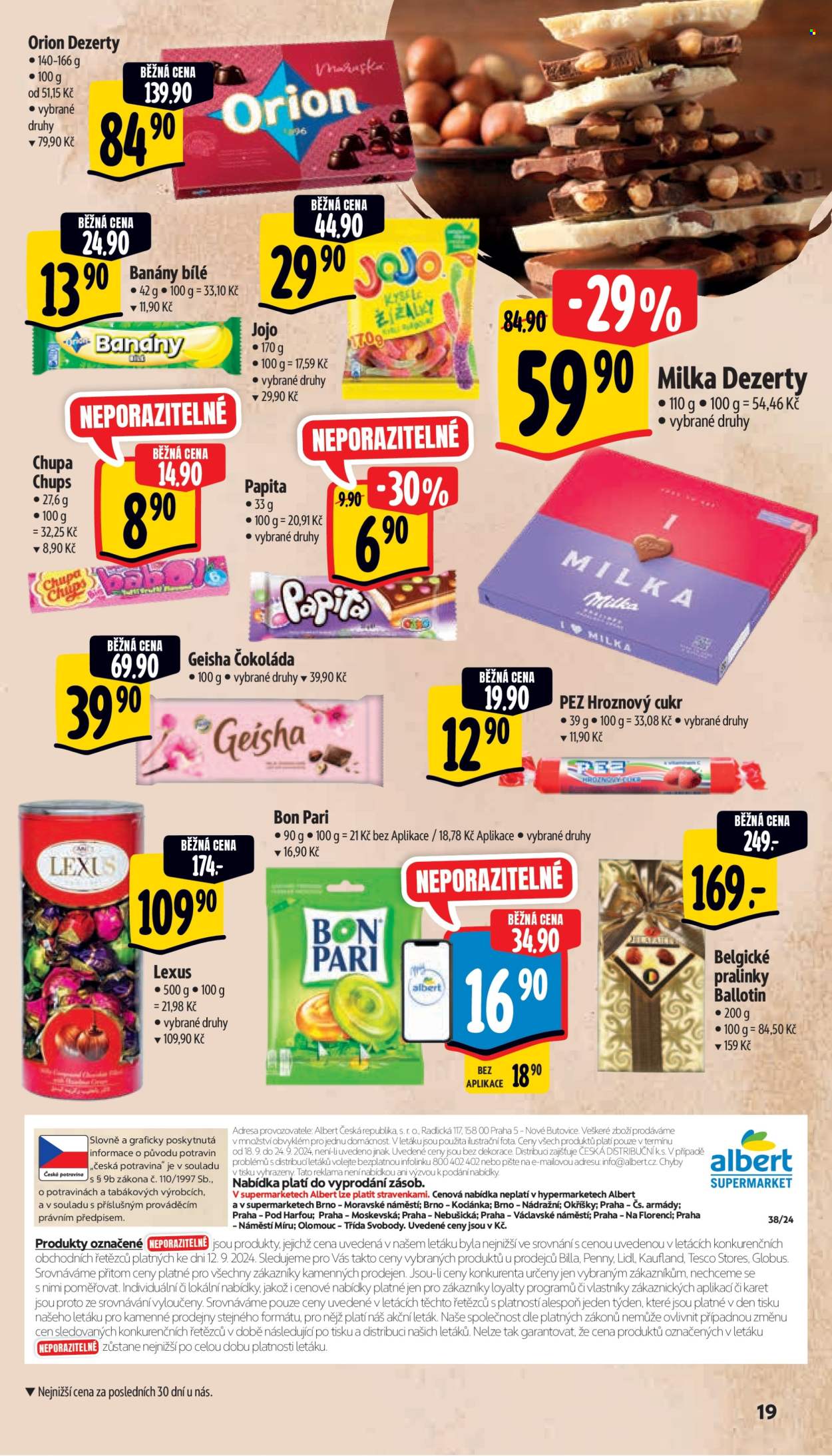 Leták Albert Supermarket - 18.9.2024 - 24.9.2024. Strana 28