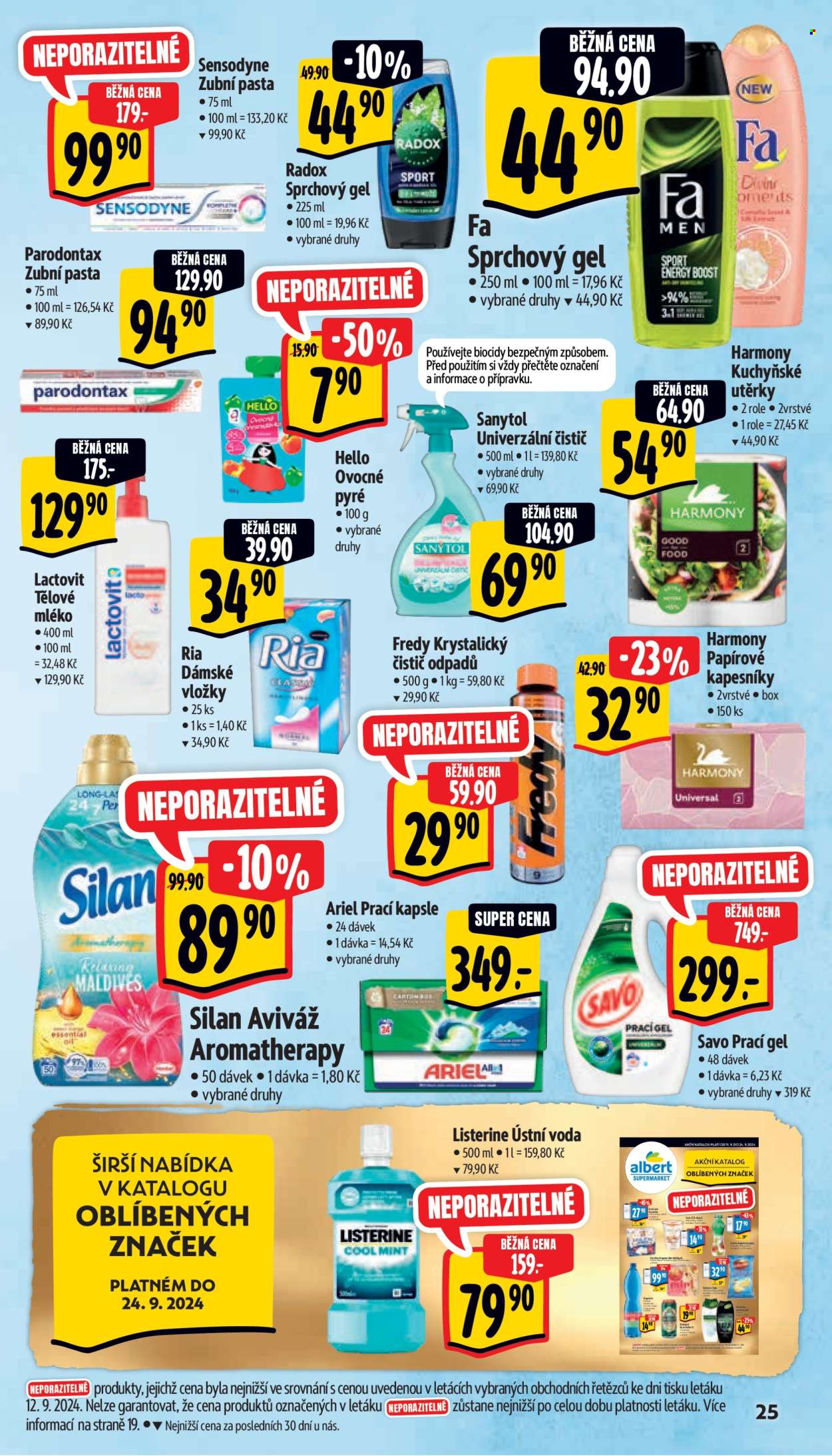Leták Albert Supermarket - 18.9.2024 - 24.9.2024. Strana 34