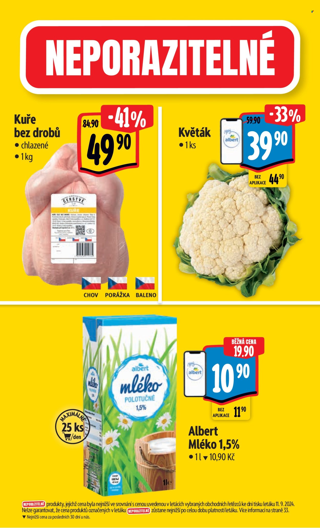 Leták Albert Hypermarket - 18.9.2024 - 24.9.2024. Strana 3
