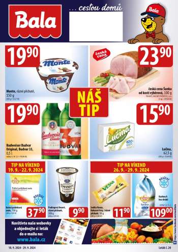 Leták Bala - 18.9.2024 - 29.9.2024.